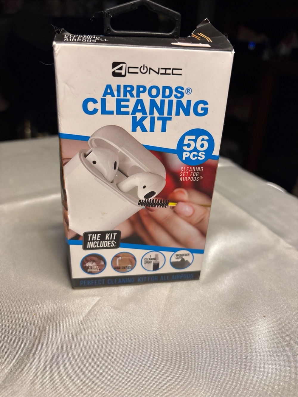 AirPods Cleaning Kit — White, 56 Pieces